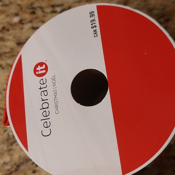 Wired Ribbon, 3 1/2 X 15 ft - Picture 3 of 4